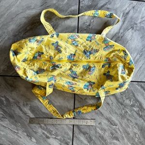 Vintage 1990s Sharks Only duffle tote bag Zip-up surfing